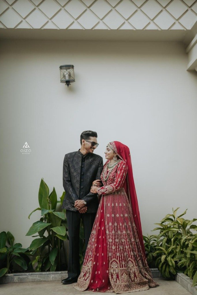 Anas Ali and Rajiya Mehajabbin celebration laughter